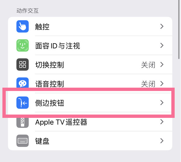 洪湖苹果14维修店分享iPhone14 Plus侧键双击下载功能关闭方法 